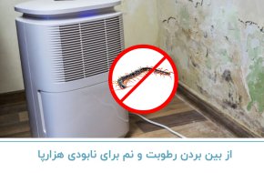 از بین بردن رطوبت و نم برای نابودی هزارپا