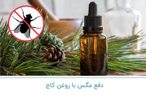 دفع مگس با روغن کاج